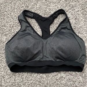 Women’s Reebok gray and black sportsbra